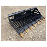 NEW Land Honor 72" Skid Steer Rock Bucket
