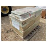 Lot of 17 NEW 16X20 SS Mirrors and 4-6" SS Shelfs