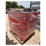Pallet Lot of Plastic Storage Totes