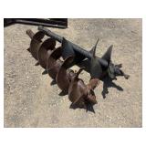 Lot of 2 Hex Drive Auger Bits