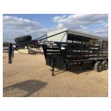 *2013 S&H Trailers Rustler Stock Trailer
