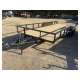 *2025 Salvation 83"x20ï¿½ Tandem Utility Trailer