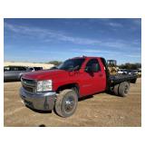 *2007 Chevrolet Reg Cab 1Ton Diesel Flatbed 4wd