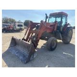 Case IH MX120 Cab/Air 2WD w/L300 Loader/Bucket