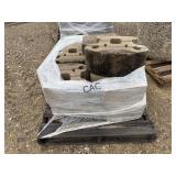 Pallet Lot of Keystone Blocks