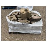 Pallet Lot of Keystone Blocks