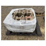Pallet Lot of Keystone Blocks
