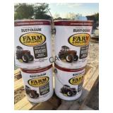 4gal of Oil Based Red Implement Paint