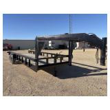 *NEW 2025 Salvation 24ï¿½x82" GN Lowboy Trailer
