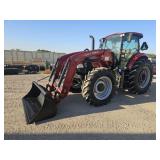 Case 130A Cab/Air w/Loader/Bucket/Hay Spike 4WD