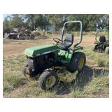 John Deere 755 Diesel 2WD w/60"Belly Mower