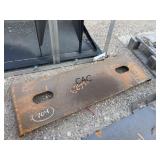 NEW Future Skid Steer Weldable Plate
