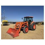 Kubota M7060 Cab/Air 4WD w/LA154 Loader/Bucket