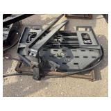 NEW Future Skid Steer Side Shift Pallet Forks