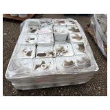 Lot of Drill-Tec 3" Steel Plates