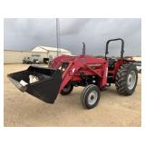 Massey Ferguson 471 w/1060 Loader/Bucket 2WD