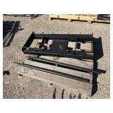 NEW PABREAK Skid Steer Removable Hay Spear