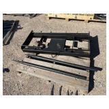 NEW PABREAK Skid Steer Removable Hay Spear