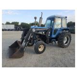 Ford 6700 Ford w/Bush Hog 2845QT Loader/Bucket