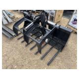 NEW Wolverine Skid Steer Manure Grapple