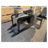 NEW Future Skid Steer Stump Grab Bucket