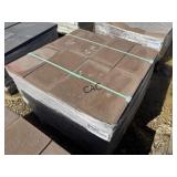 NEW 64pcs 10"X20" Brown Textured Paver