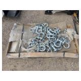 NEW Wolverine Pallet of Clevis Hooks