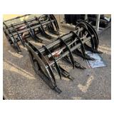 NEW Future Mini Skid Steer Curved Wood Grabber