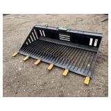 NEW Future Skid Steer Rock Bucket