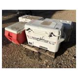 Lot of 4 Ice Chest