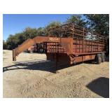 Brutus Gooseneck Livestock Trailer
