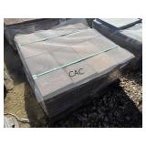 NEW 64pcs 10"X20" Brown Textured Paver