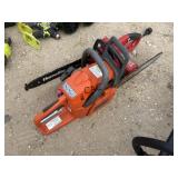 Husqvarna Gas Chainsaw & Electric Chainsaw