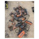 Lot of Assorted Ridgid Power Tools