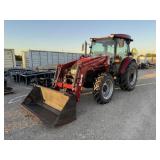 Case IH 75A w/L610 Loader/Bucket 4WD Diesel