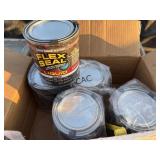 5qts of Flex Seal Gray Liquid Rubber Sealant