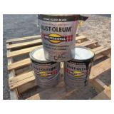 3gal of Rust-Oleum Gloss Black Protective Enamel