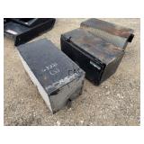 Lot of 3 Trailer Tool Boxes