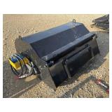 NEW Future Mini Skid Steer Box Broom