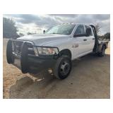 *2018 Dodge Ram 4500 HD Flatbed Crew Diesel