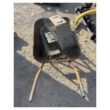 Lot of Animal Traps and Wheelbarrow