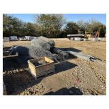 Huge Lot of Chain Link Fencing & Fence post