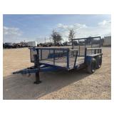 *2025 Salvation Tandem Axle Utility Trailer