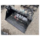 NEW Mini Skid Steer 4in1 Rock Bucket