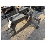 NEW Future Skid Steer Stump Grab Bucket