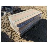 NEW 4pcs 24"X48" Brown Textured Paver