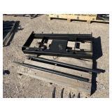 NEW PABREAK Skid Steer Detachable Bale Spear