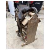 Dave Jones Training Saddle w/Saddle Rack