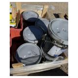 Lot of Aluma-Kote Fibered Mobile Home Roof Coating