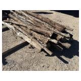 Lot of Approx 40 Cedar Posts